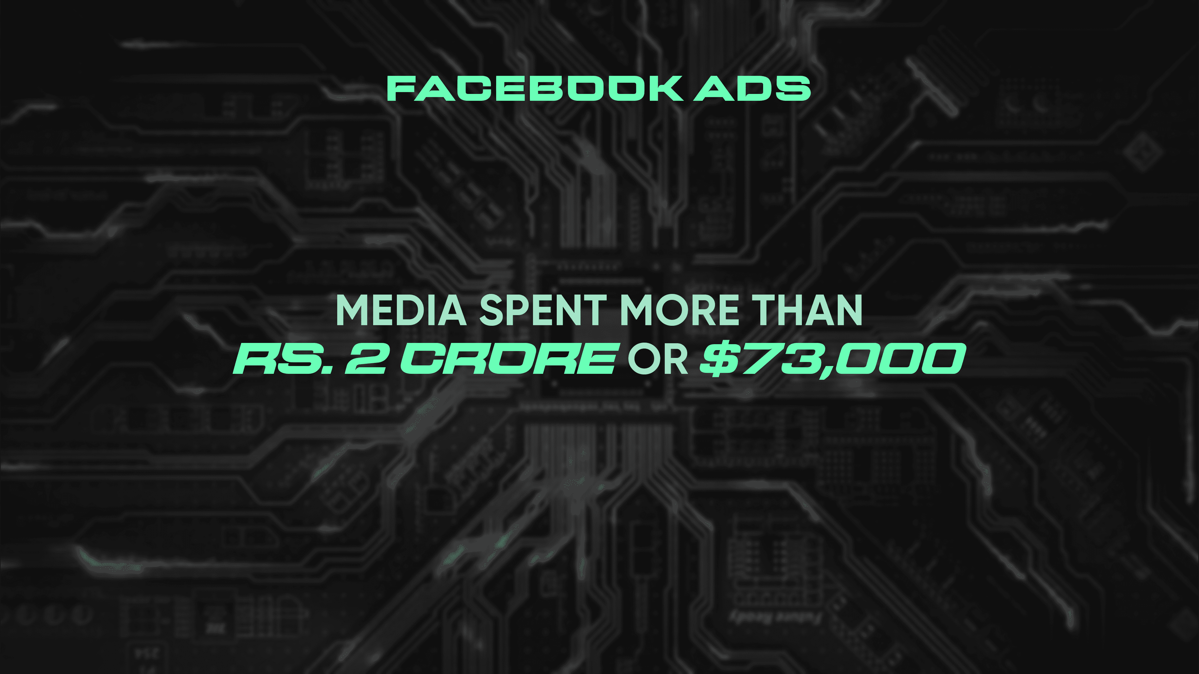 Facebook ads max spent amount